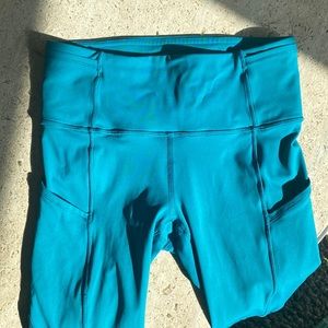 Lululemon Fast and Free 25” leggings size 4